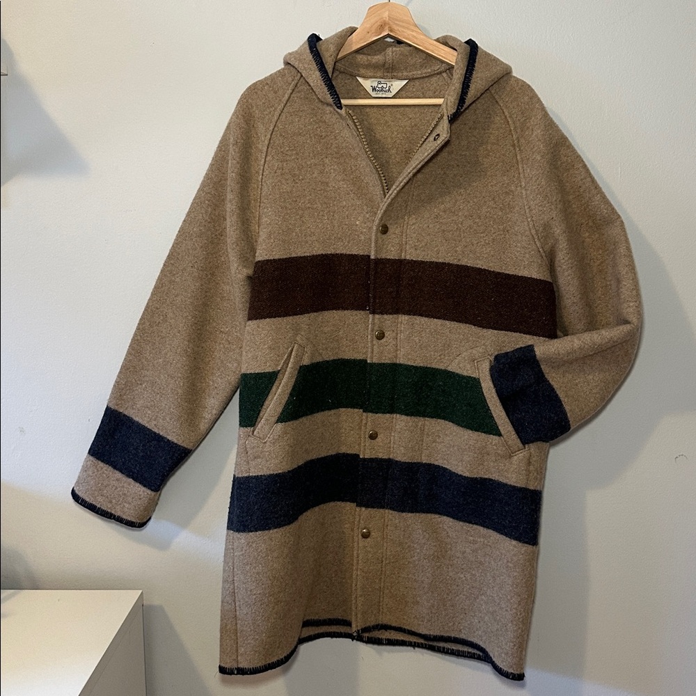 Vintage Woolrich Stripped Coat